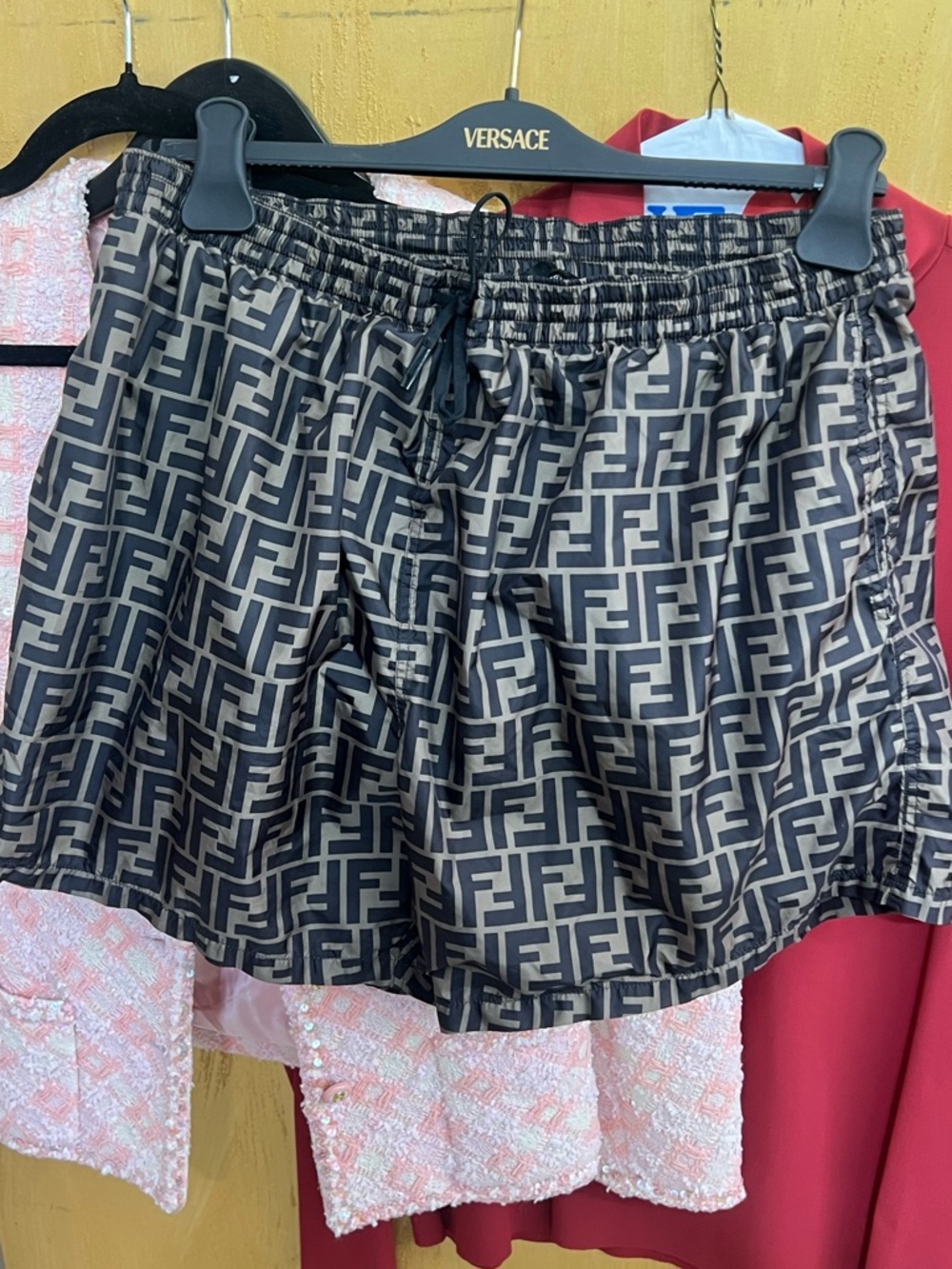 Fendi Monogram Swim Shorts